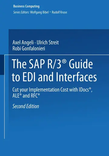 Cover of The Sap R/3 Guide to Edi and Interfaces