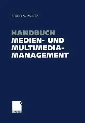 Cover of Handbuch Medien- Und Multimediamanagement