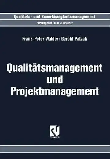 Cover of Qualitätsmanagement Und Projektmanagement