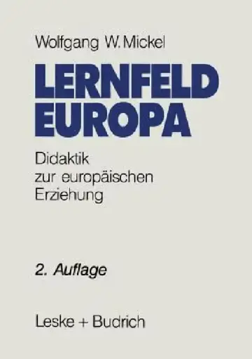 Cover of Lernfeld Europa