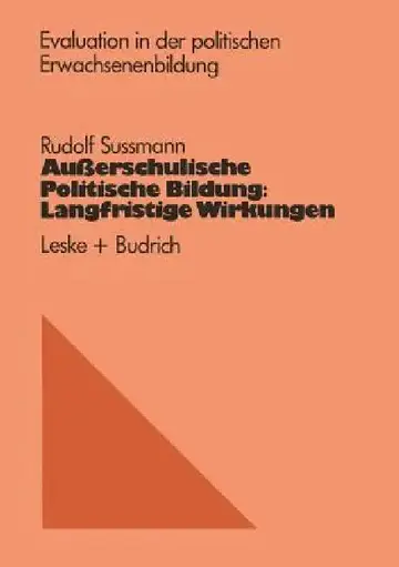 Cover of Außerschulische Politische Bildung