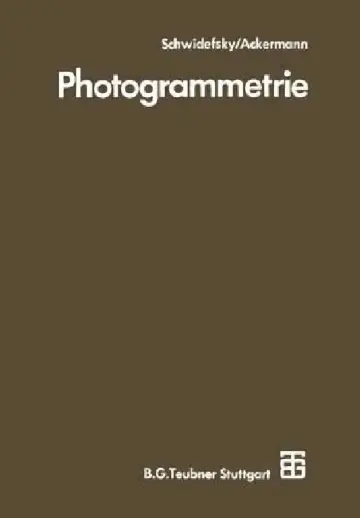 Cover of Photogrammetrie