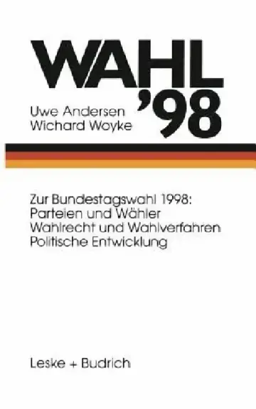 Cover of Wahl '98