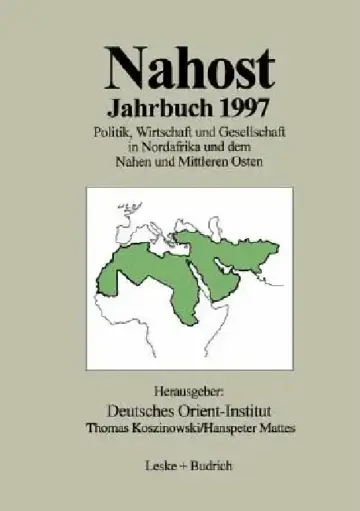 Cover of Nahost Jahrbuch 1997