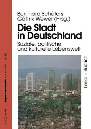 Cover of Die Stadt in Deutschland