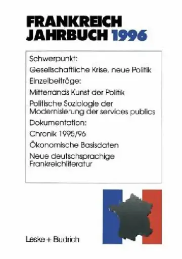 Cover of Frankreich-Jahrbuch 1996