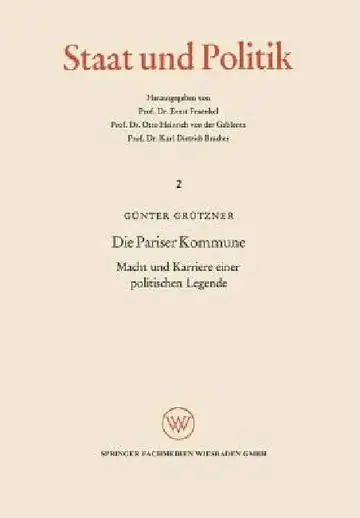 Cover of Die Pariser Kommune