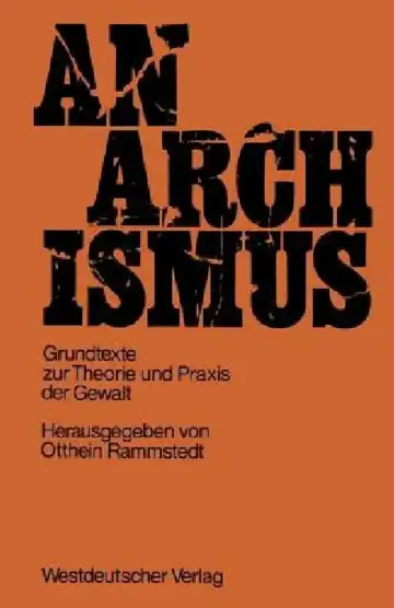 Cover of Anarchismus