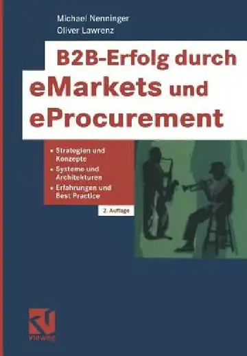 Cover of B2b-Erfolg Durch Emarkets Und Eprocurement