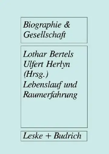 Cover of Lebenslauf Und Raumerfahrung