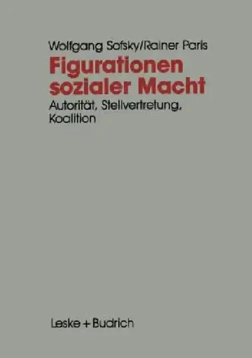Cover of Figurationen Sozialer Macht