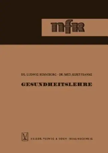 Cover of Gesundheitslehre