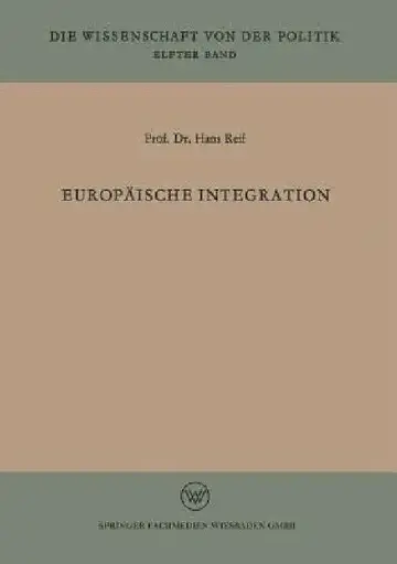 Cover of Europäische Integration