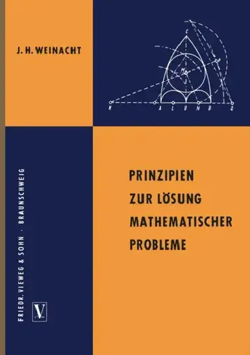 Cover of Prinzipien Zur Lösung Mathematischer Probleme
