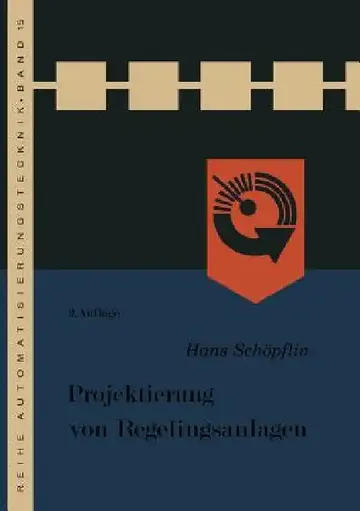 Cover of Projektierung Von Regelungsanlagen