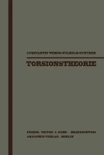 Cover of Torsionstheorie