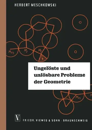 Cover of Ungelöste Und Unlösbare Probleme Der Geometrie