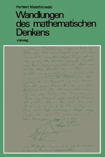 Cover of Wandlungen Des Mathematischen Denkens