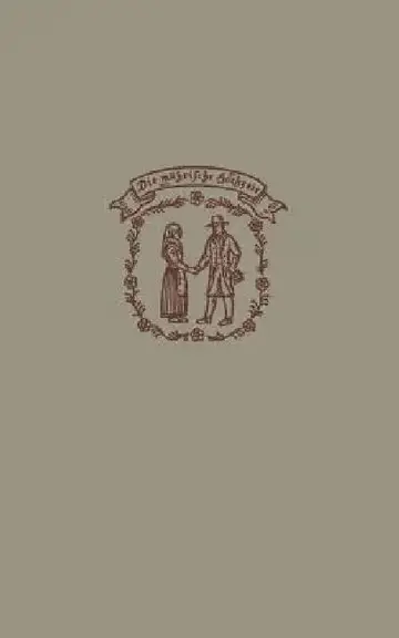 Cover of Die Mährische Hochzeit