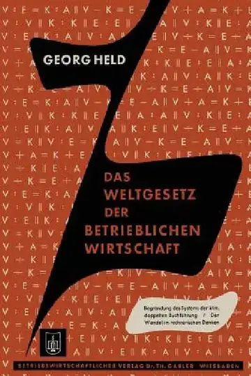 Cover of Das Weltgesetz Der Betrieblichen Wirtschaft