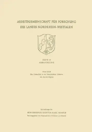 Cover of Das Lächerliche in der französischen Literatur des Ancien Régime