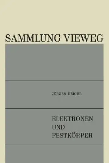 Cover of Elektronen Und Festkörper