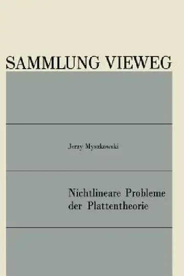 Cover of Nichtlineare Probleme Der Plattentheorie