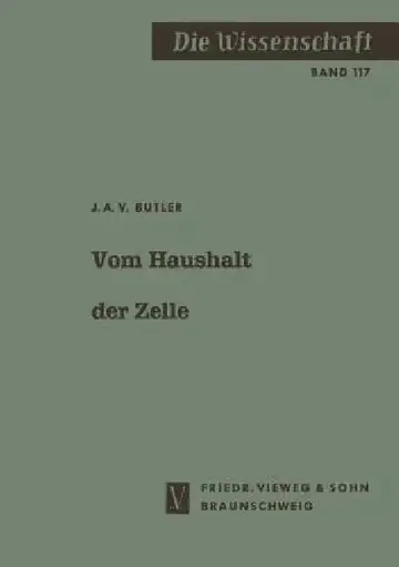 Cover of Vom Haushalt Der Zelle