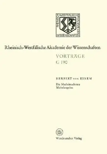 Cover of Die Medicimadonna Michelangelos