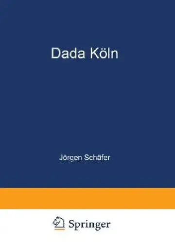 Cover of Dada Köln