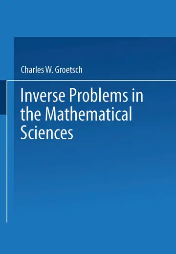 Cover of Inverse Problems in the Mathematical Sciences