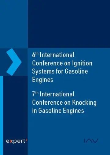 Cover of 6th International Conference on Ignition Systems for SI Engines - 7th International Conference on Knocking in SI Engines