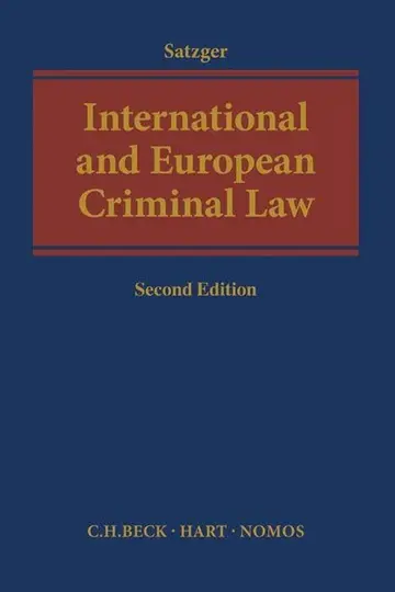 Cover of International and European Criminal Law