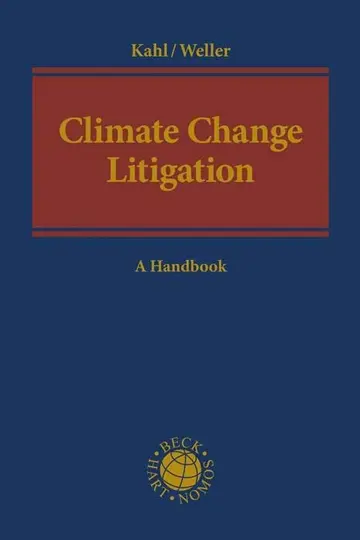Cover of Climate Change Litigation