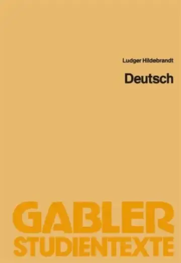 Cover of Deutsch