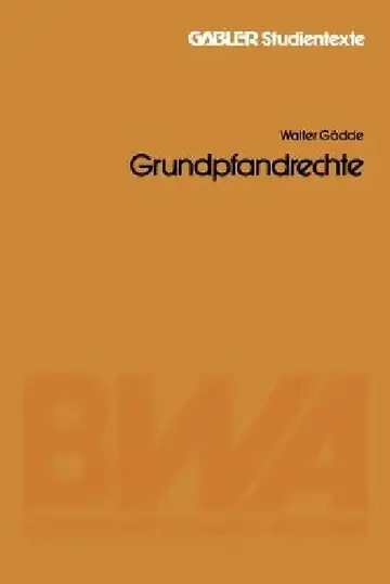 Cover of Grundpfandrechte