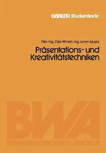 Cover of Präsentations- Und Kreativitätstechniken