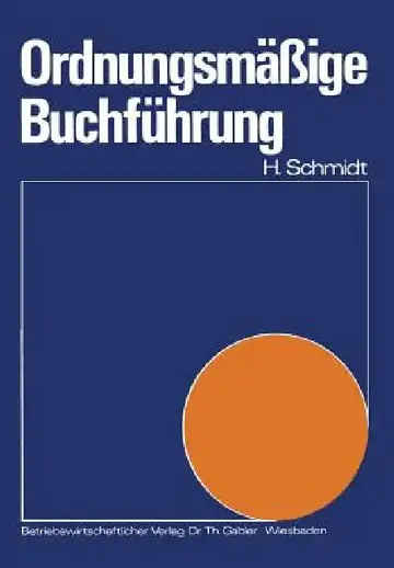 Cover of Ordnungsmäßige Buchführung