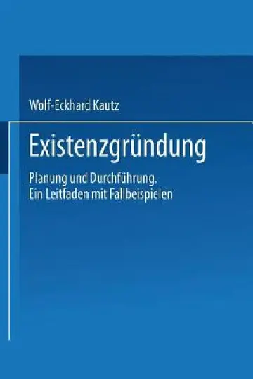 Cover of Existenzgründung