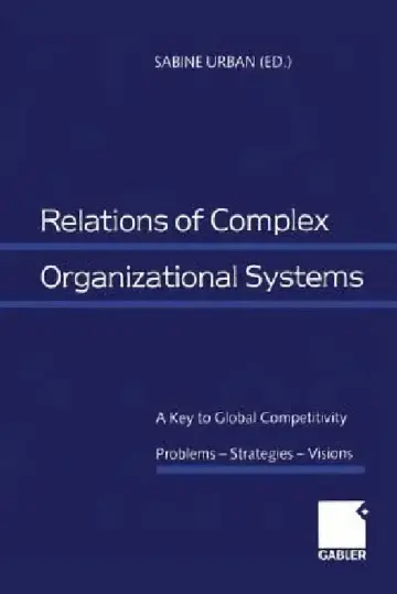 Cover of Relations of Complex Organizational Systems