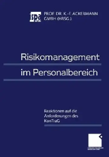 Cover of Risikomanagement Im Personalbereich