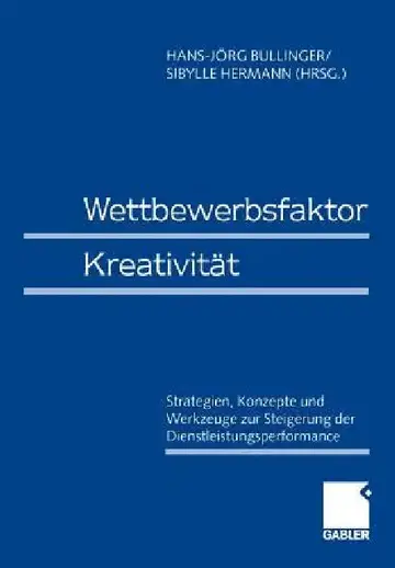 Cover of Wettbewerbsfaktor Kreativität