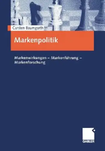 Cover of Markenpolitik