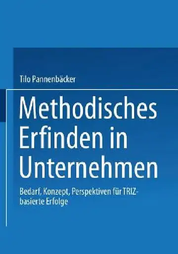 Cover of Methodisches Erfinden in Unternehmen