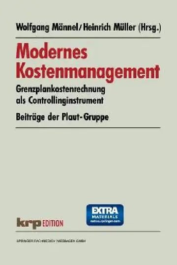 Cover of Modernes Kostenmanagement