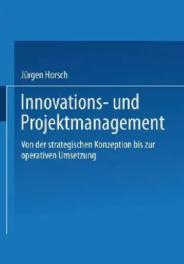 Cover of Innovations- Und Projektmanagement