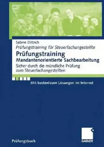 Cover of Prüfungstraining Mandantenorientierte Sachbearbeitung