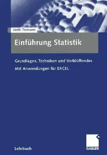 Cover of Einführung Statistik