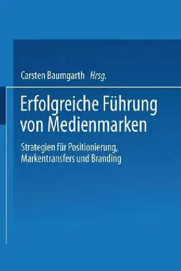 Cover of Erfolgreiche Führung Von Medienmarken