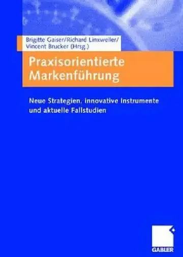 Cover of Praxisorientierte Markenführung